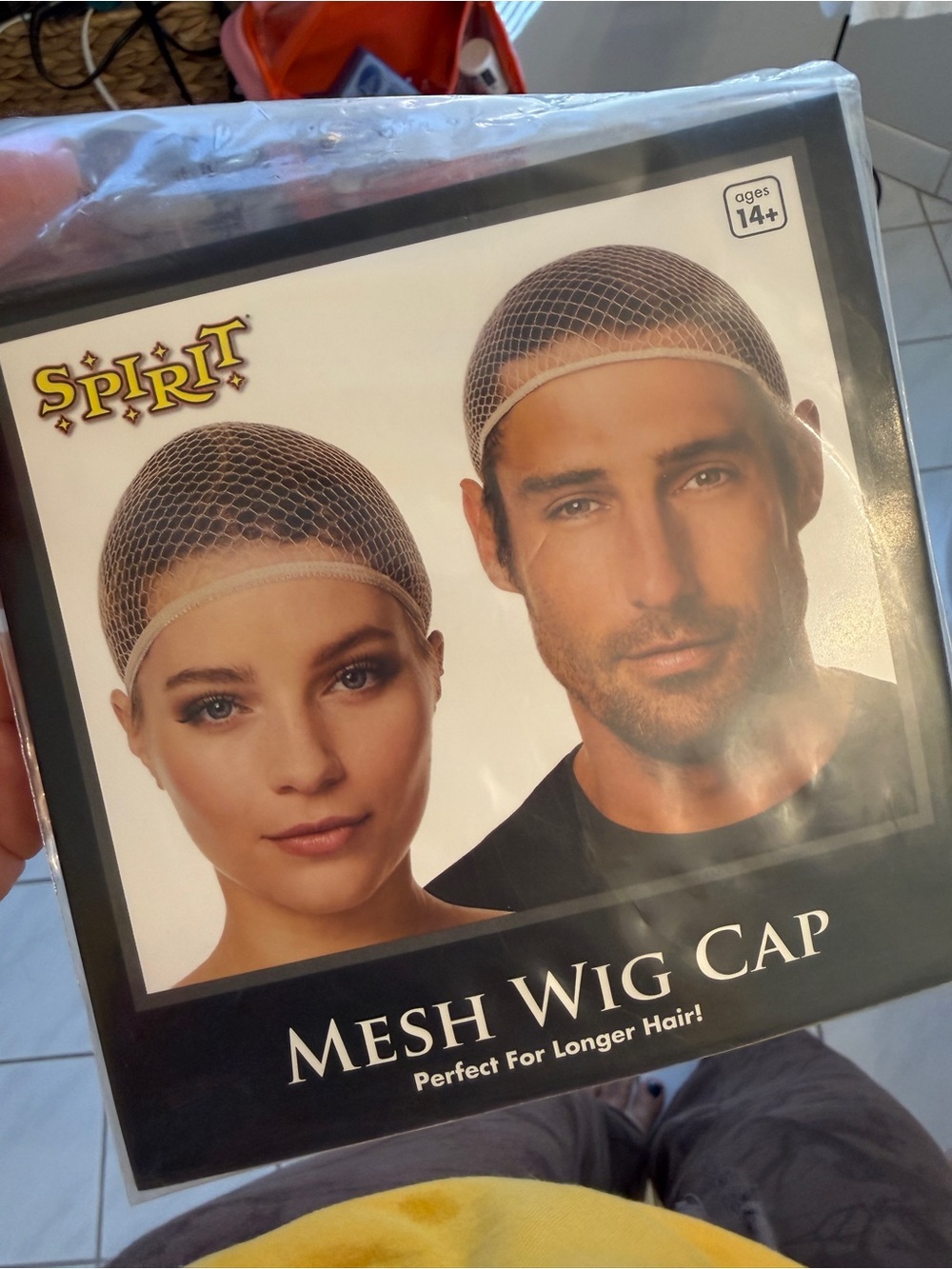 Spirit Mesh Wig Cap - Nude/Beige Mesh